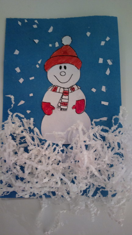 Winter and Christmas Craft for Kids
