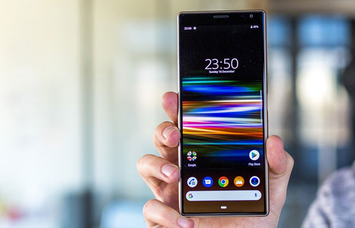 лучший смартфон с большим экраном Sony Xperia 10 Plus Dual 