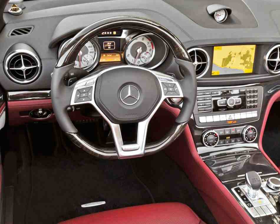 Mercedes SL550 2013 фото