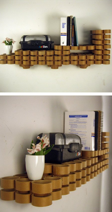 12 Поразительных вещей, сделанных из картонных трубок