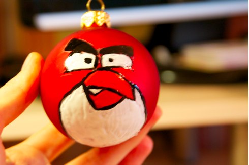angry birds ornament3