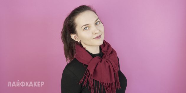 Как завязать шарф: Двойное колье