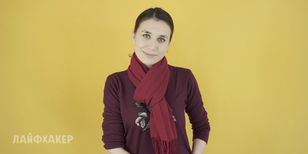 Как завязать шарф: Парижский узел