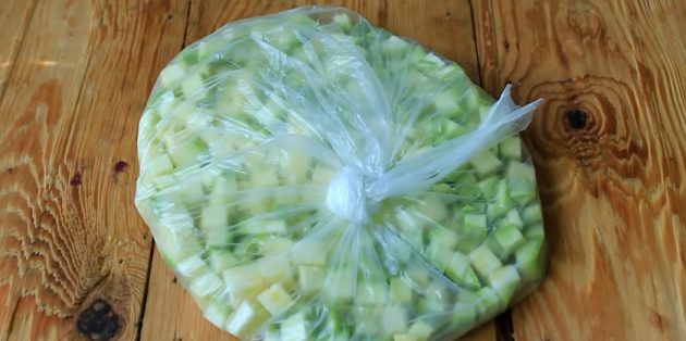 Замороженные кабачки на зиму