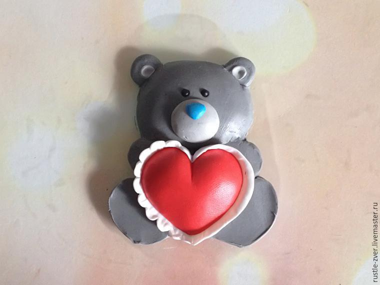 Мастер-класс: медвежонок «Me to you» с сердечком, фото № 24