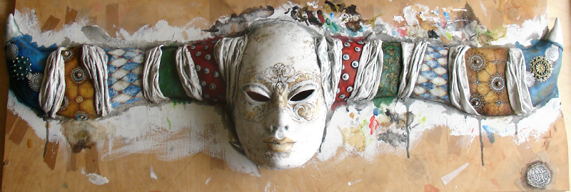 Создание маски - экскурсия в творческий процесс., фото № 16
