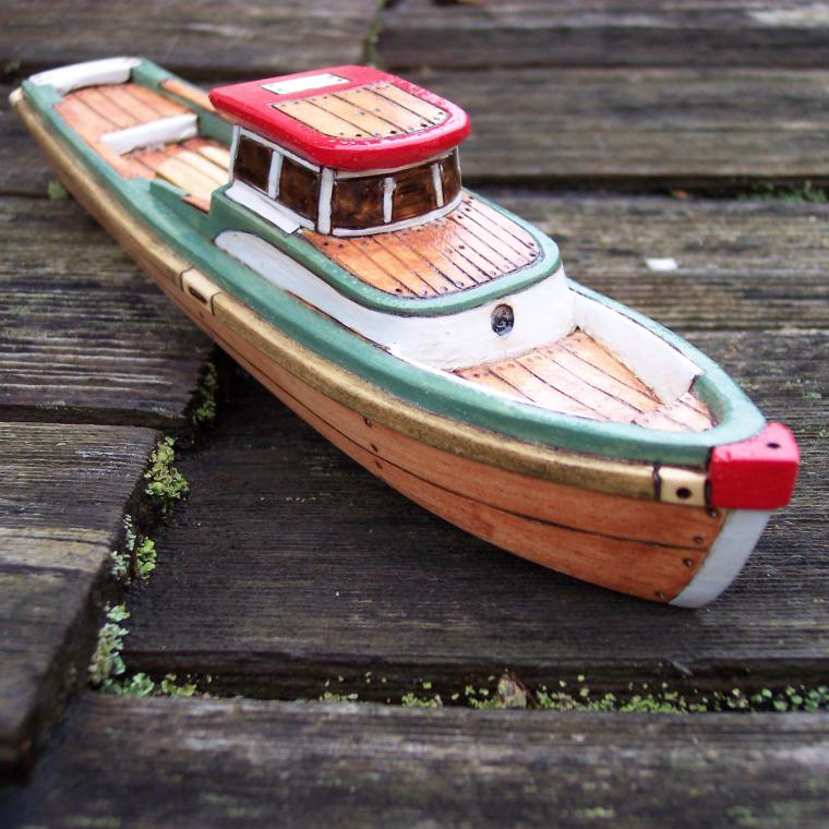 Деревянные кораблики — игрушки для юных покорителей морей и океанов, фото № 8