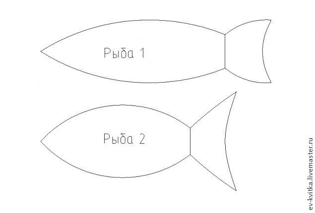 Мастер-класс: Текстильные рыбки, фото № 2
