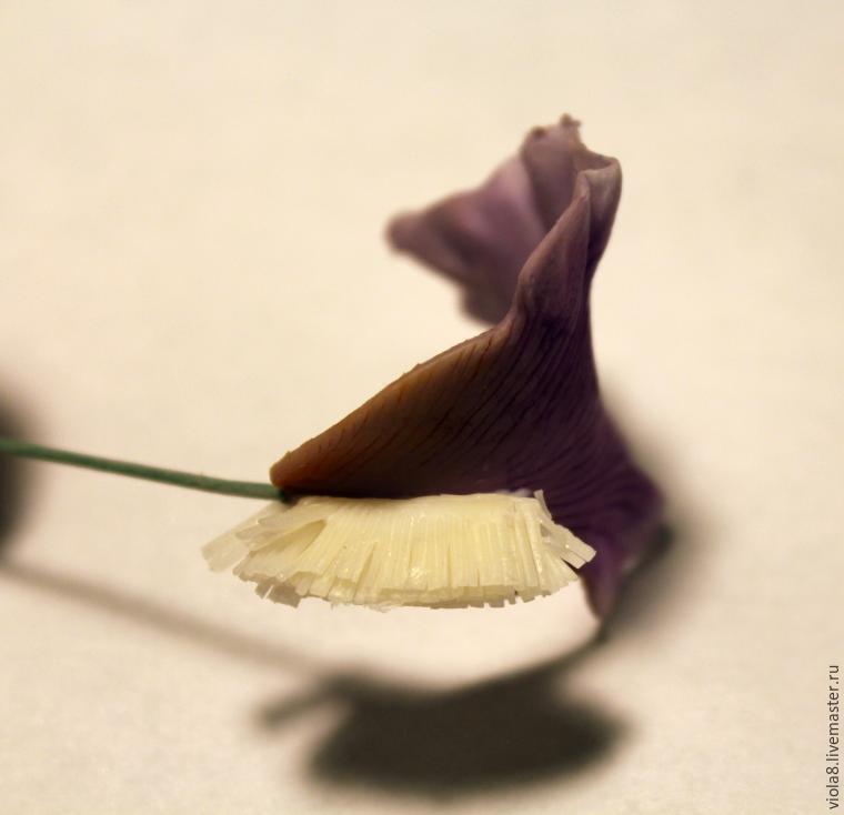 Создаем цветок ириса из полимерной глины, фото № 25