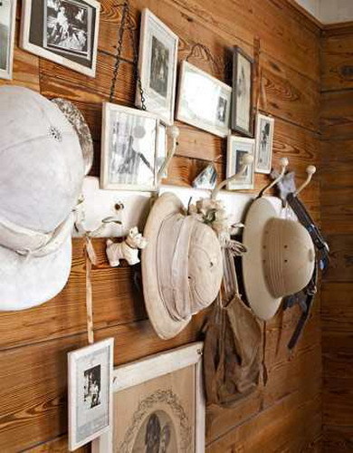 Интерьерный декор шляпами: множество интересных вариантов, фото № 34
