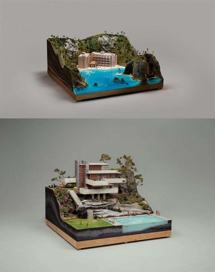 Уютные и сказочные миры миниатюрных домов, фото № 46