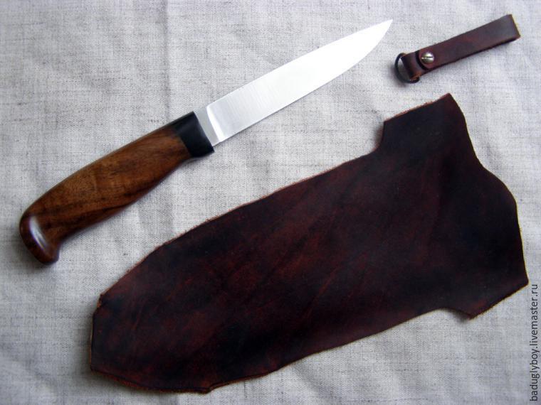 Мастерим ножны для ножа с грибком, фото № 24