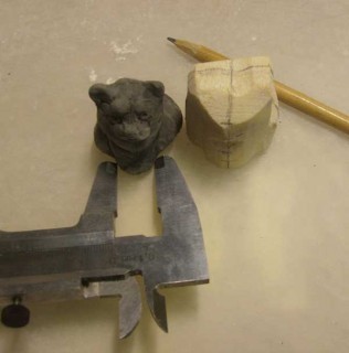 Создаем фигурку котенка из камня, фото № 39