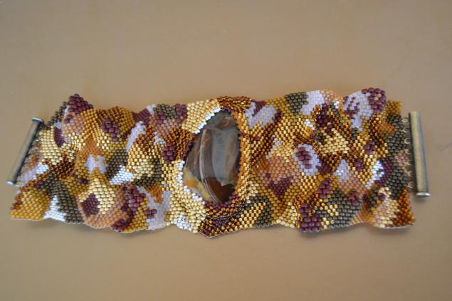 Мозаичное плетение бисером, фото № 11