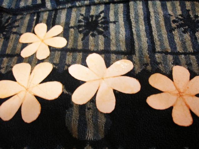 Ветвь цветов из акварельной бумаги, фото № 65