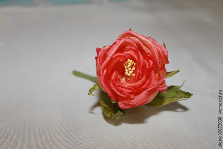 Делаем реалистичный цветок из ткани, фото № 43