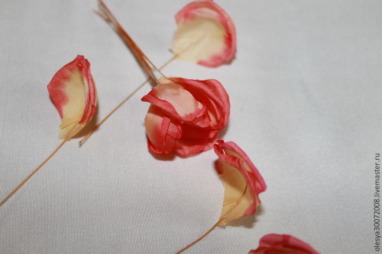 Делаем реалистичный цветок из ткани, фото № 31
