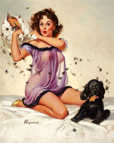 Картинки для декупажа в стиле Pin-up Girl, фото № 5