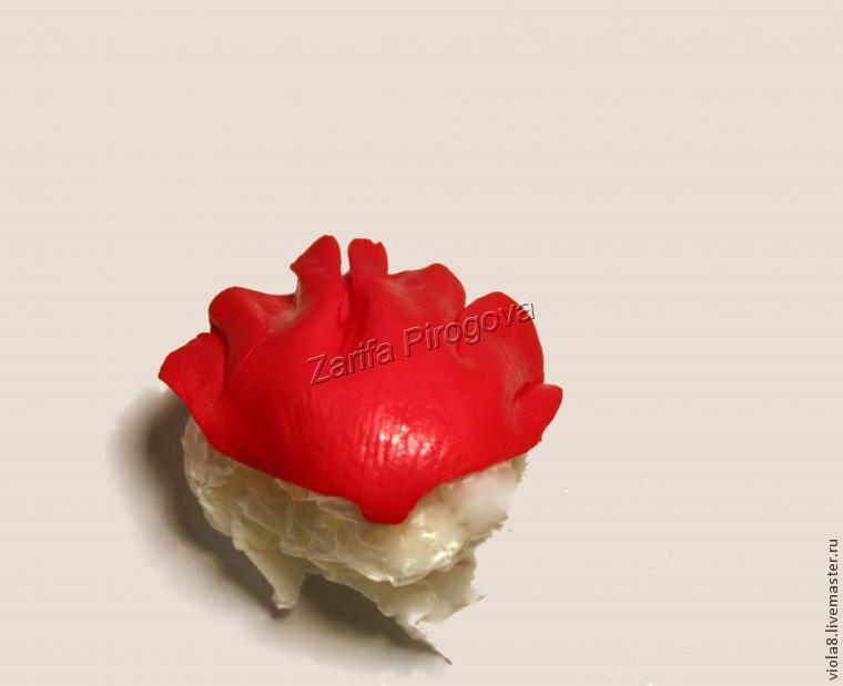 Создаем цветок красного мака из самозатвердевающей полимерной глины, фото № 14