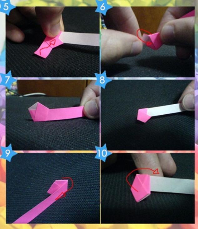 Звездочки счастья. Техника оригами., фото № 10
