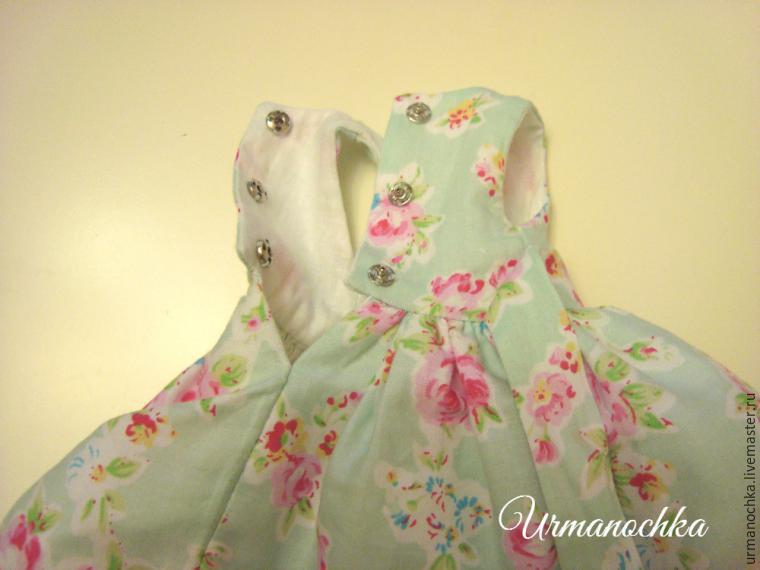 Подробный мастер-класс: шьем очаровательное платье для куклы, фото № 37