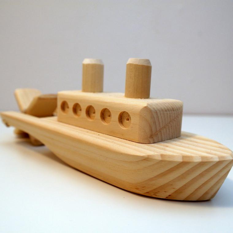 Деревянные кораблики — игрушки для юных покорителей морей и океанов, фото № 4