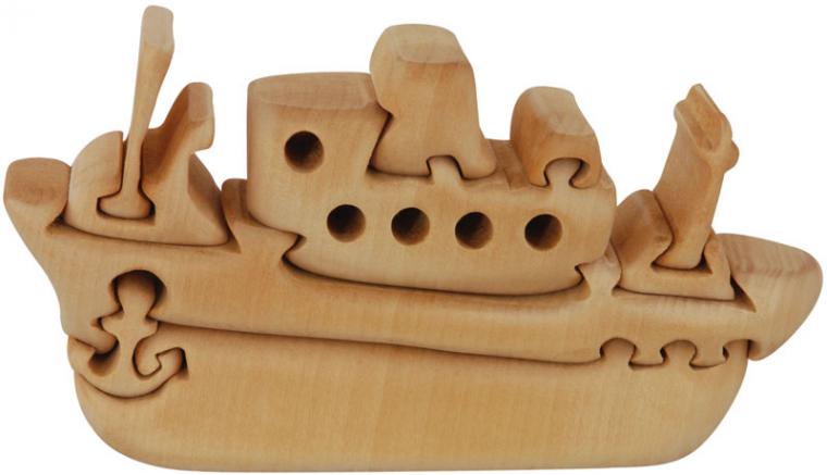 Деревянные кораблики — игрушки для юных покорителей морей и океанов, фото № 6