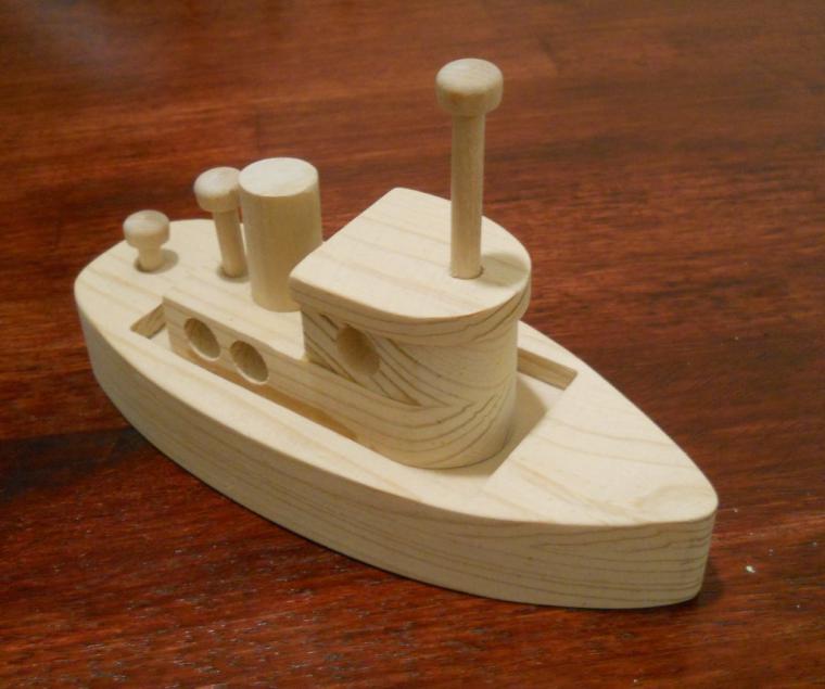 Деревянные кораблики — игрушки для юных покорителей морей и океанов, фото № 12