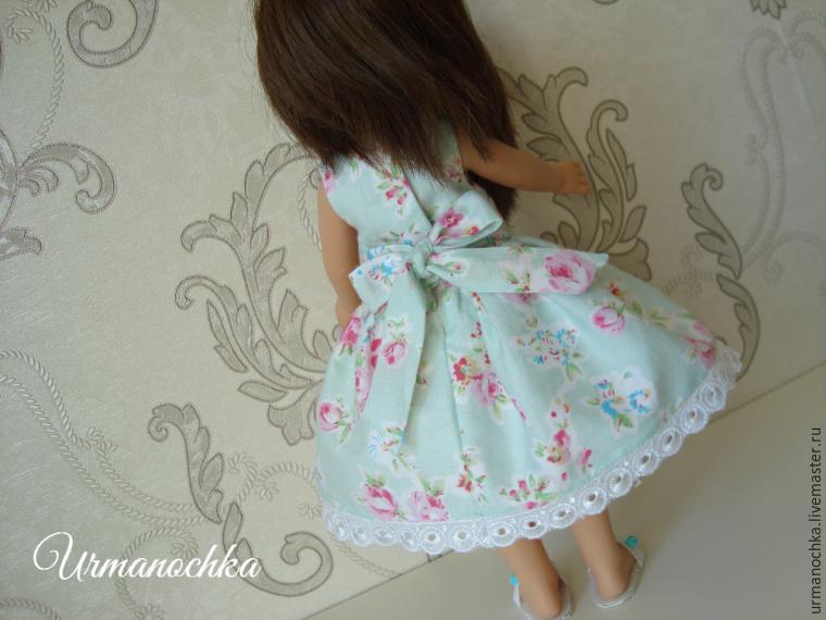 Подробный мастер-класс: шьем очаровательное платье для куклы, фото № 43