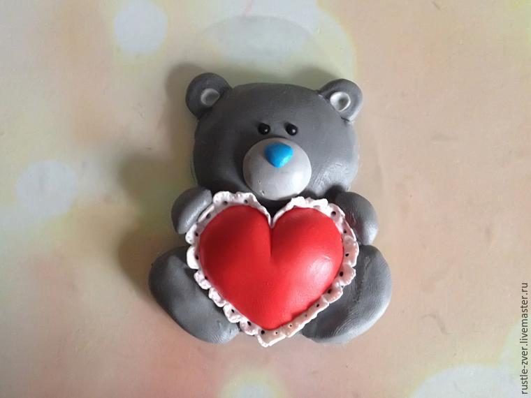 Мастер-класс: медвежонок «Me to you» с сердечком, фото № 29