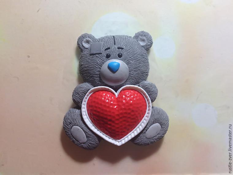 Мастер-класс: медвежонок «Me to you» с сердечком, фото № 34