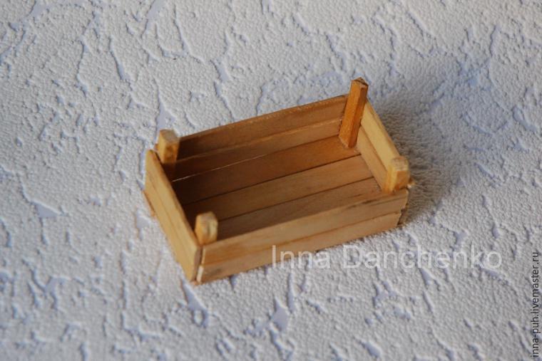 Мастерим миниатюрные деревянные ящики для сбора урожая, фото № 17