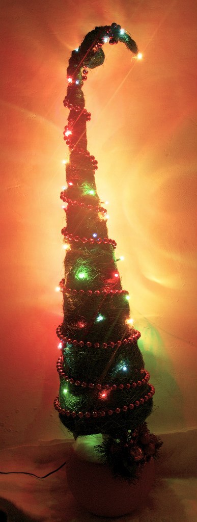 Мастер-класс: новогодняя елка из сизаля, фото № 28