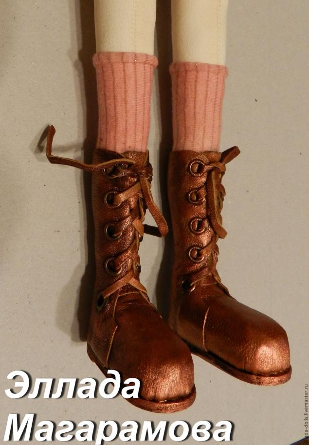 Изготовления кукольной обуви без колодки, фото № 25