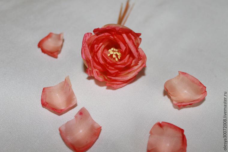 Делаем реалистичный цветок из ткани, фото № 33