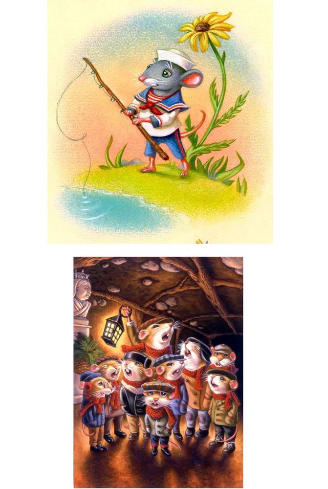 Большие приключения маленьких мышат в иллюстрациях любимых художниц, фото № 26