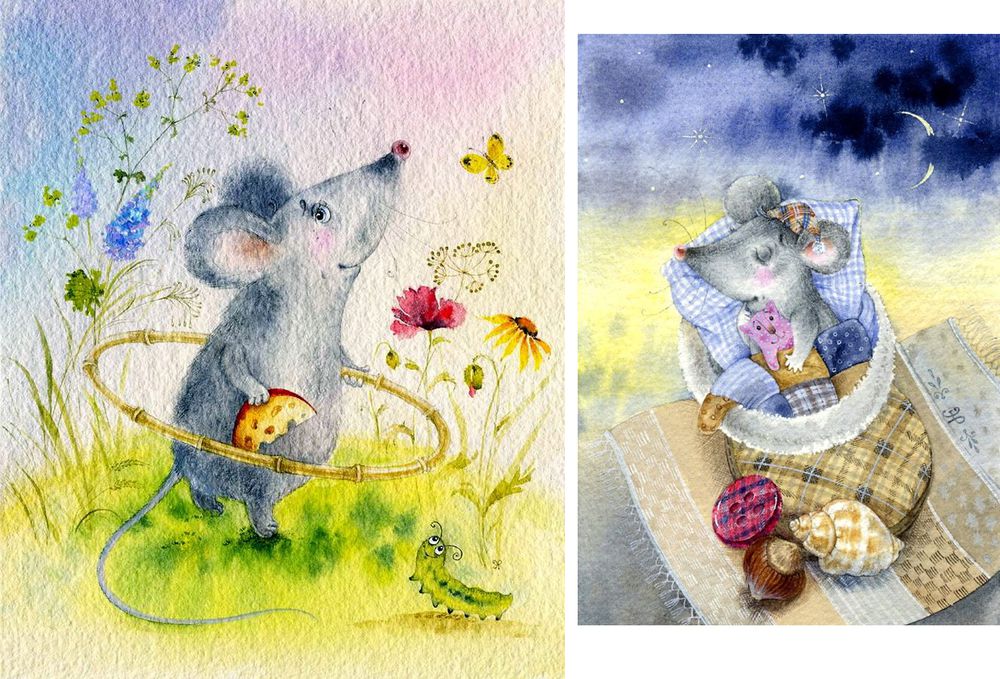 Большие приключения маленьких мышат в иллюстрациях любимых художниц, фото № 20