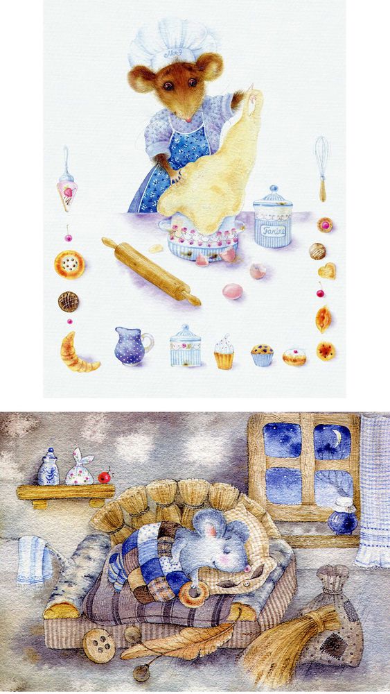 Большие приключения маленьких мышат в иллюстрациях любимых художниц, фото № 22