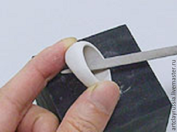 Делаем серебряное кольцо с текстурным рисунком, фото № 6