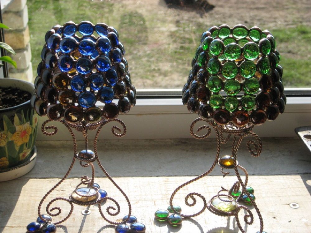Стеклянные шарики марблс как незаменимый элемент в декорировании, фото № 10