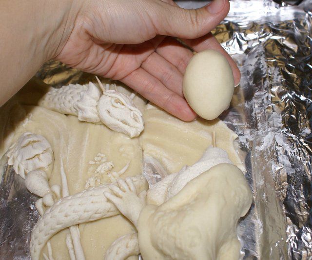 Картина из соленого теста 