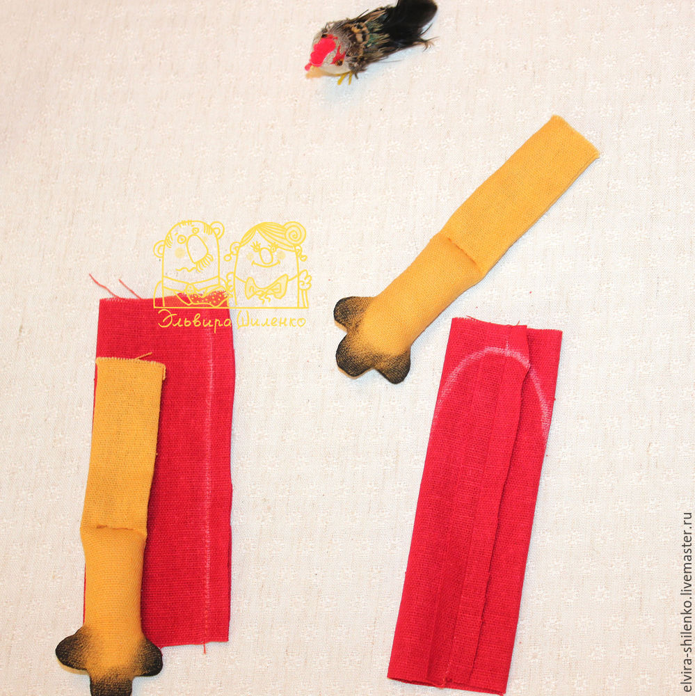 Шьем милую и забавную игрушку «Рыжая Лисичка», фото № 36