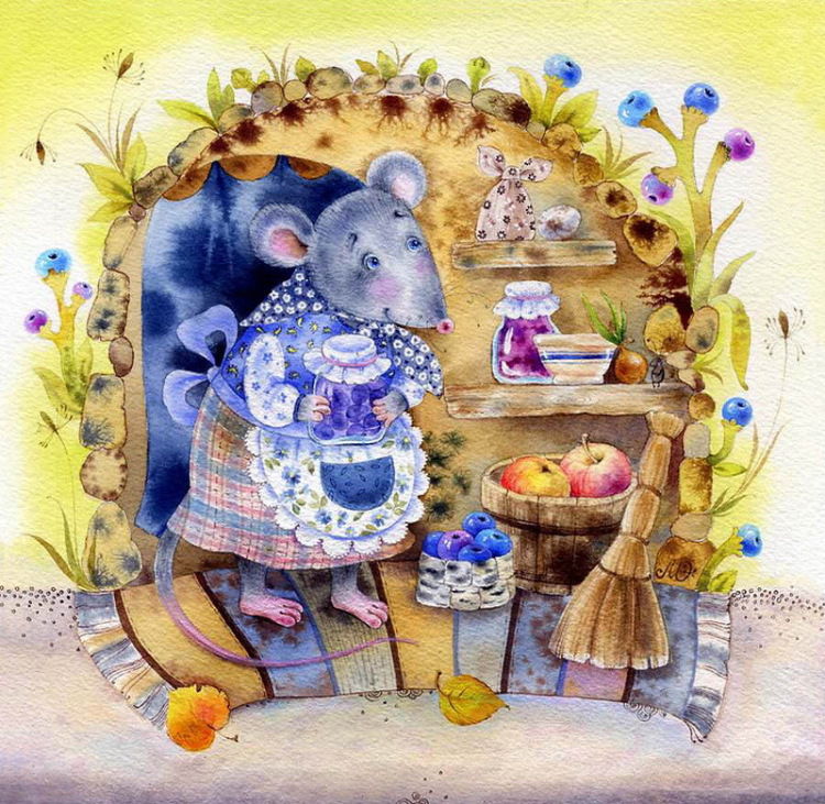Большие приключения маленьких мышат в иллюстрациях любимых художниц, фото № 17