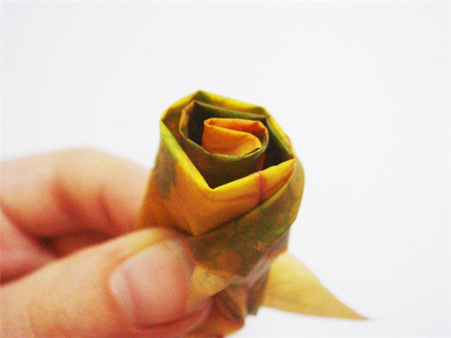 Дары осени. Розы из кленовых листьев, фото № 3
