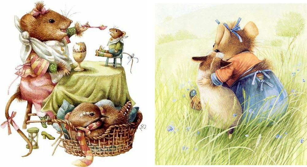 Большие приключения маленьких мышат в иллюстрациях любимых художниц, фото № 29