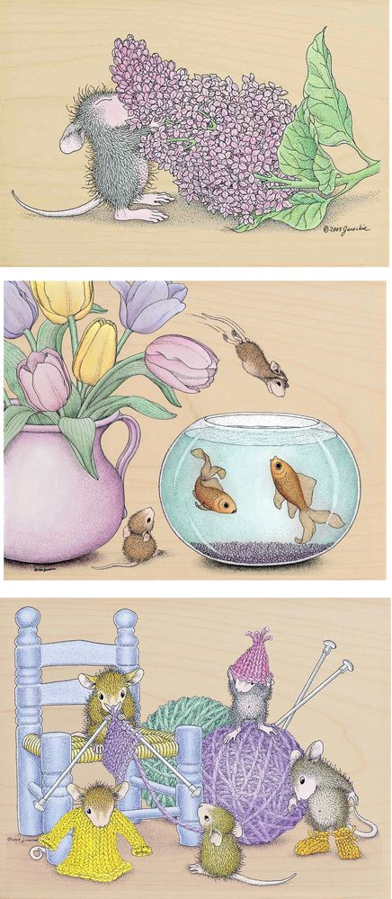 Большие приключения маленьких мышат в иллюстрациях любимых художниц, фото № 47