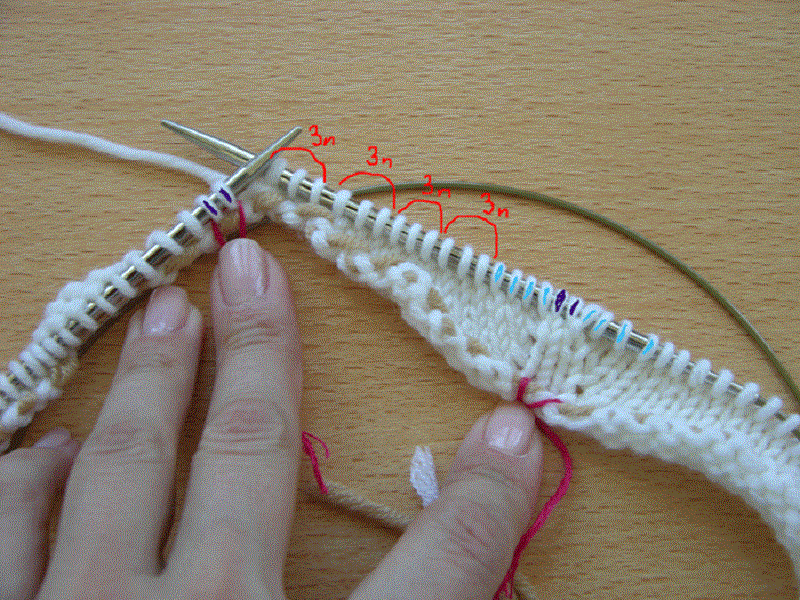 Уроки вязания-4 Вяжем реглан., фото № 11