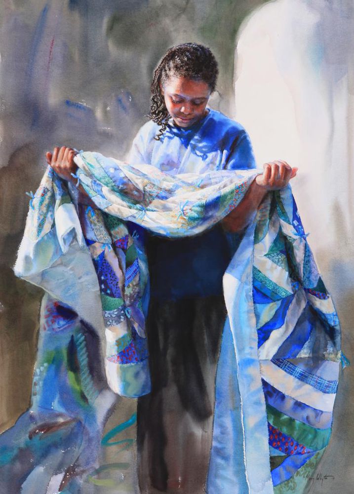 Лоскутное одеяло в живописи: подборка из 70 прекрасных картин, фото № 67