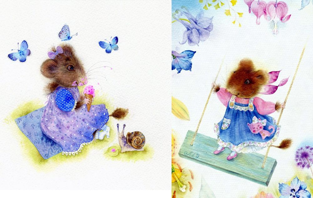 Большие приключения маленьких мышат в иллюстрациях любимых художниц, фото № 19