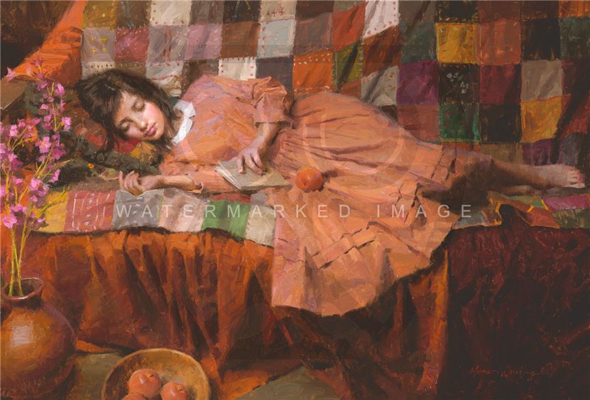 Лоскутное одеяло в живописи: подборка из 70 прекрасных картин, фото № 41